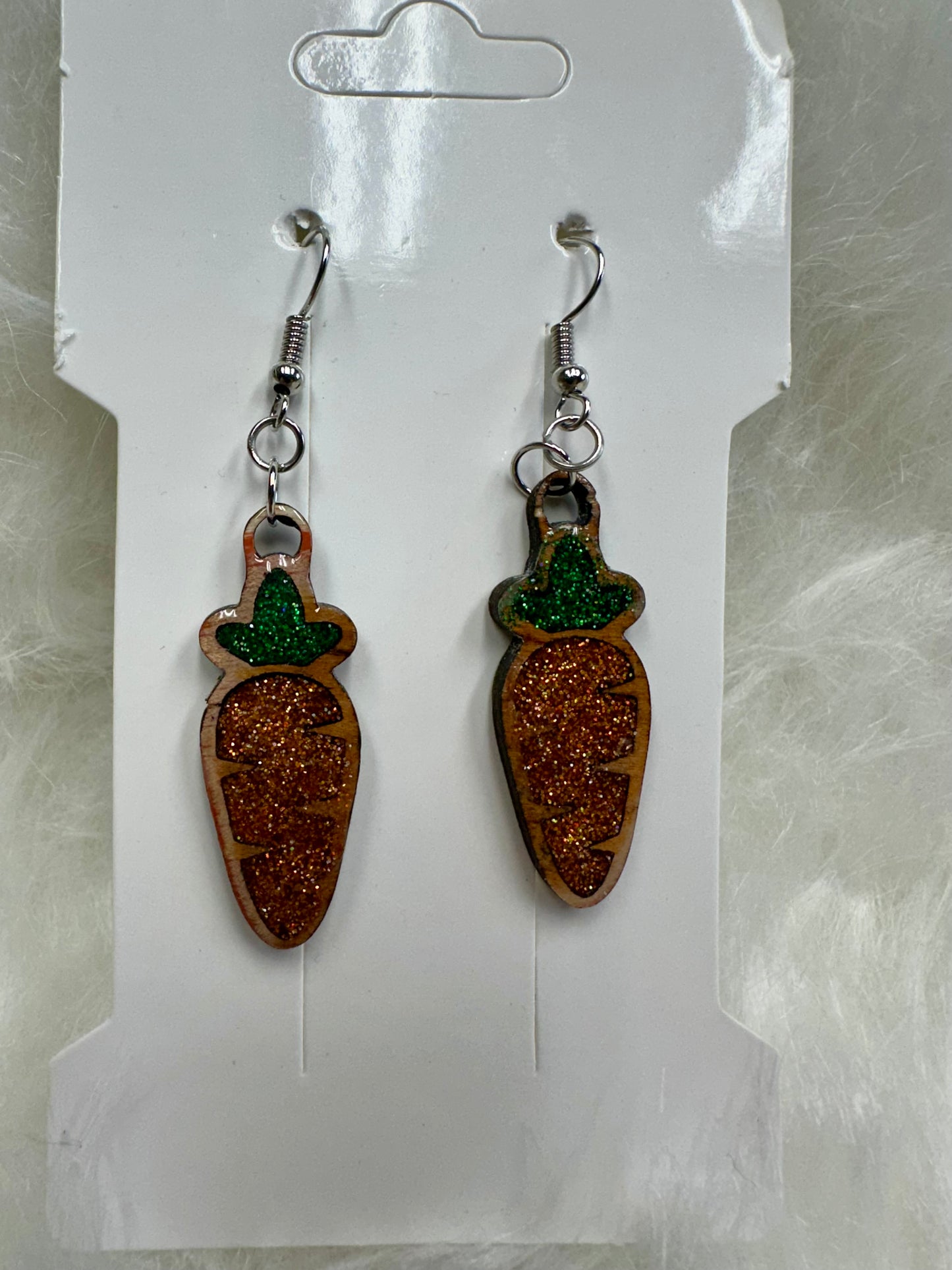 Carrot Earrings