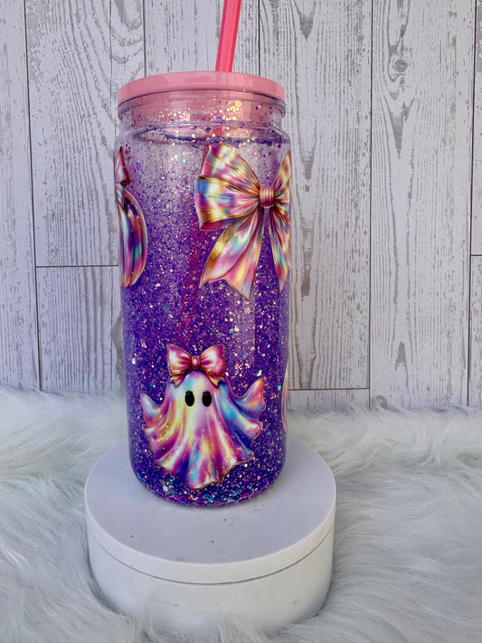 Pumpkin Snow Globe